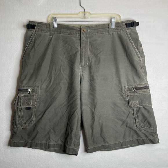 Kuhl Other - KUHL Climbing And Hiking Cargo Shorts Size XXL 40x12 Brown Outdoor Baggy 00s